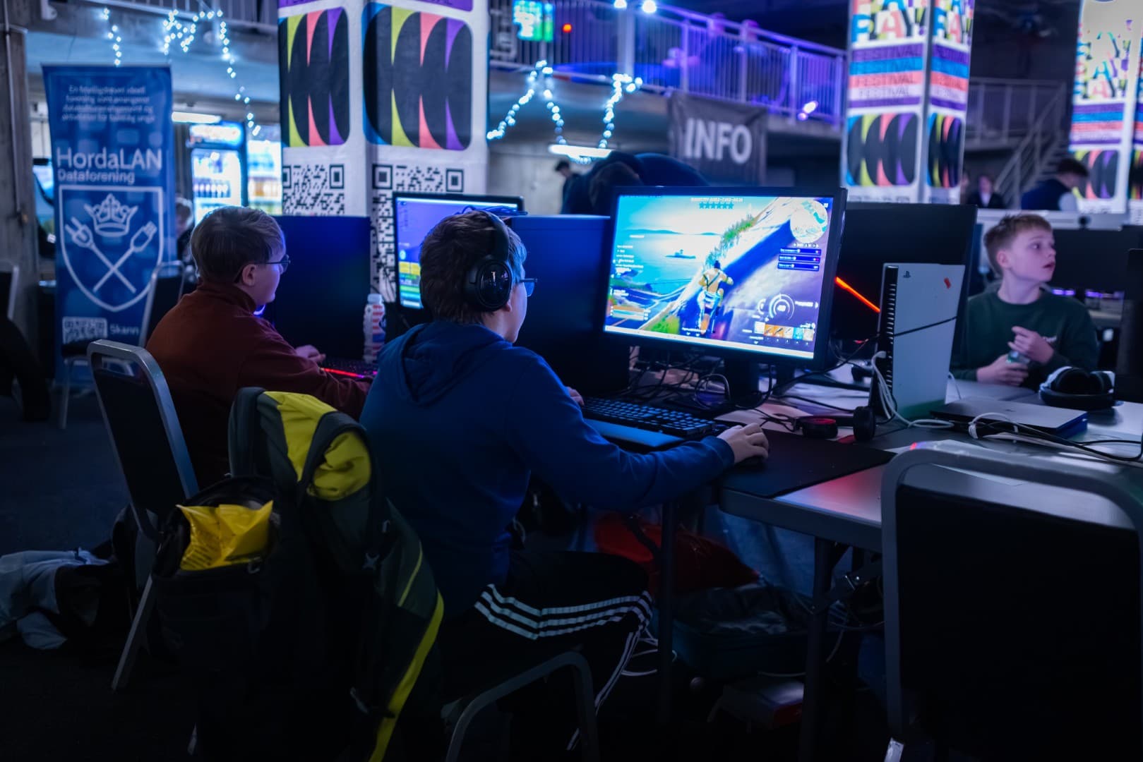 Gamingfellesskap samlet